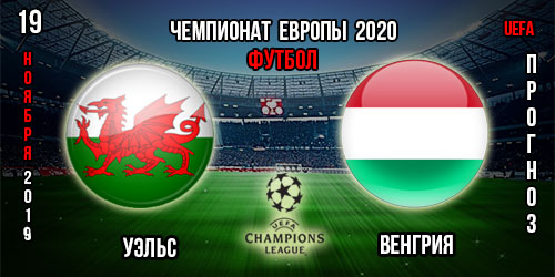 Уэльс – Венгрия. Прогноз на матч отбора к Евро 2020. Ставки и коэффициенты в БК.