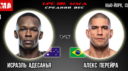 Прогноз Исраэль Адесанья – Алекс Перейра. UFC 281