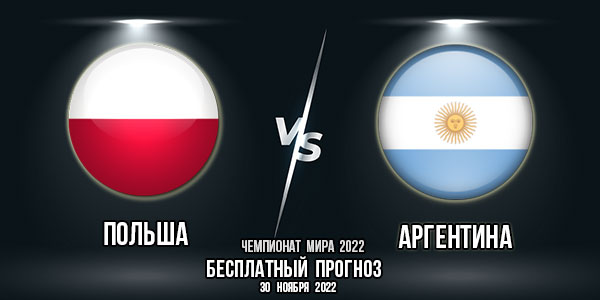 Польша – Аргентина. Прогноз на матч 3-го тура группового этапа Чемпионата мира 2022