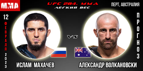 Махачев - Волкановски. UFC 284. Бесплатный прогноз